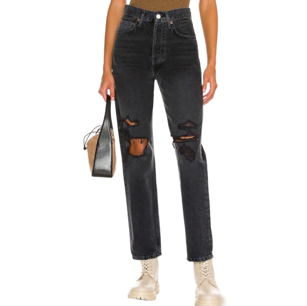NWT Agolde 90s Mid Rise Loose in Vagabond in Size 26